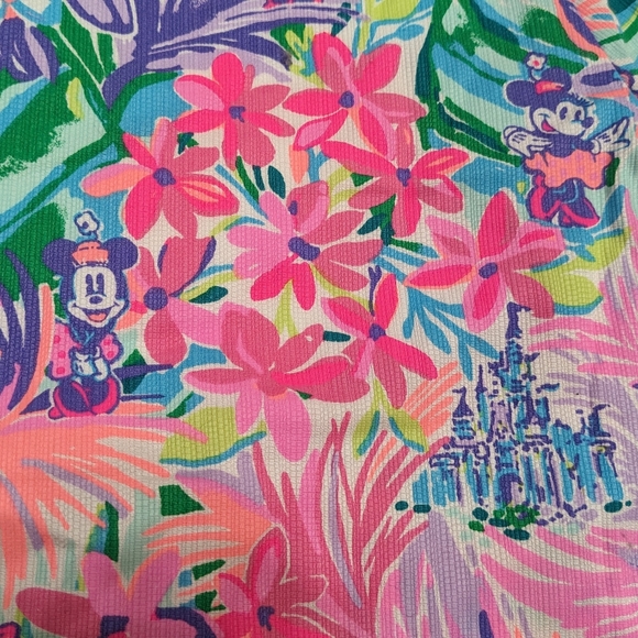 NWT! Lilly Pulitzer X Disney Callahan Shorts Disney Dreamin Size 00 - Picture 13 of 13
